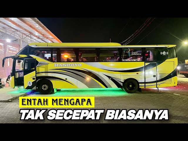 Bus Handoyo Magelang Jakarta | Ada Laka Lantas di PANTURA