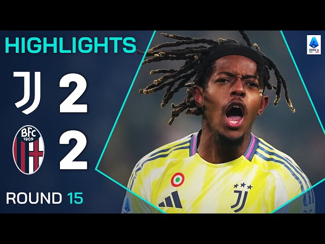 JUVENTUS-BOLOGNA 2-2 | HIGHLIGHTS | 15ª GIORNATA | SERIE A ENILIVE 2024/25