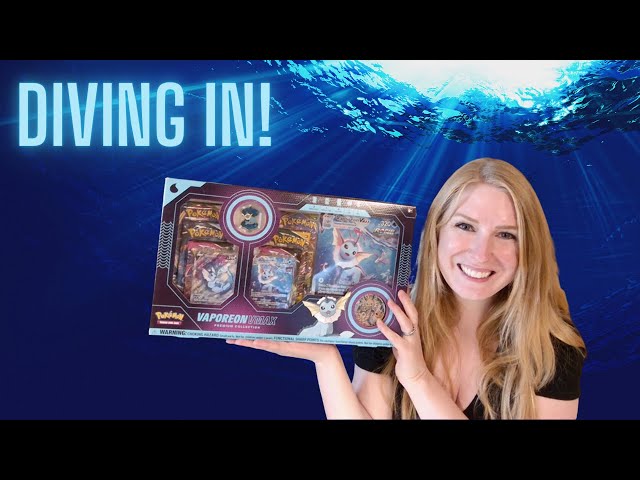 "Unleashing the Power of Water! - Opening the Vaporeon Promo Box Pokémon TCG" | 122