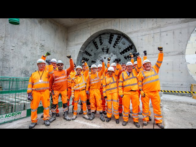 HS2 celebrates historic first tunnelling breakthrough