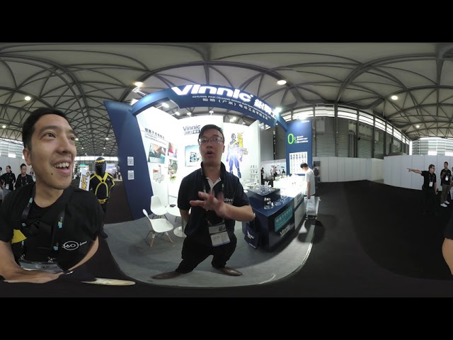 360Today and VuzeXR Guest Reporters from CES Asia reporter #7