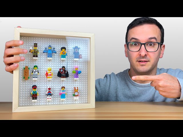 I Made Custom LEGO Minifigure Displays