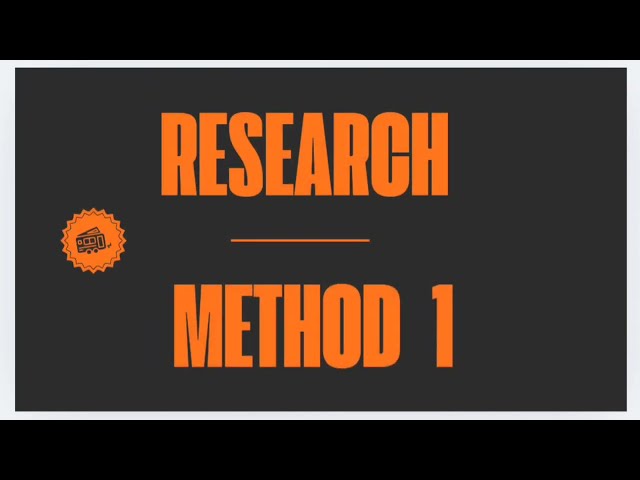 Research Method 1 | Chapter 11 | By: Prof. Dr. Zulkarnain Hatta | LUC | Master of Social Work