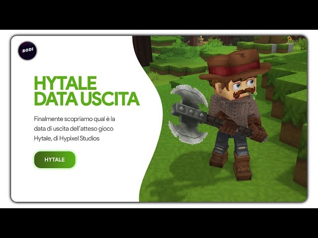 HYTALE: Ecco la data di uscita!