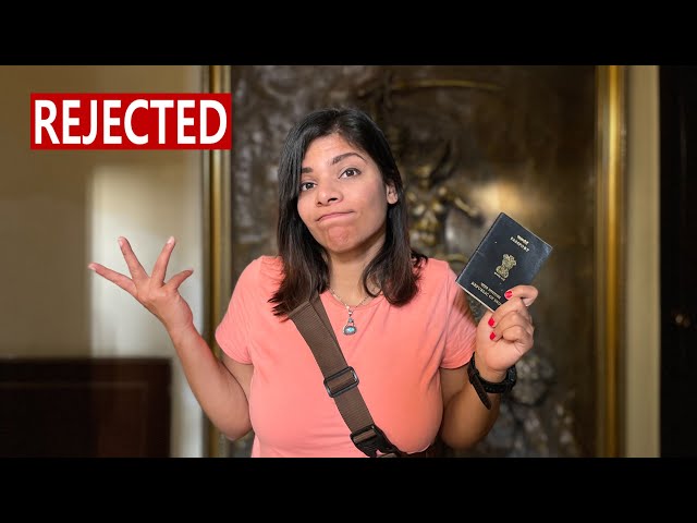 My Schengen Visa Rejection Story - Denied From EUROPE Twice!