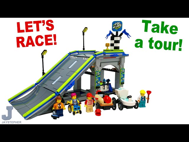 LEGO City 2025 No Limits: Race Car Ramp Track 60460 Unboxing, Tour, & Review