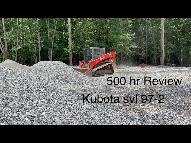 Kubota svl 97-2 500 hour review ( that did removed biggest Stump on YouTube !!