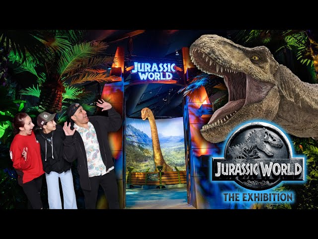 Jurassic World: The Exhibition Houston, TX | Walking With Dinosaurs!