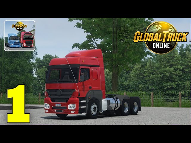 Global Truck Online Gameplay Walkthrough Part 1 (iOS, Android)