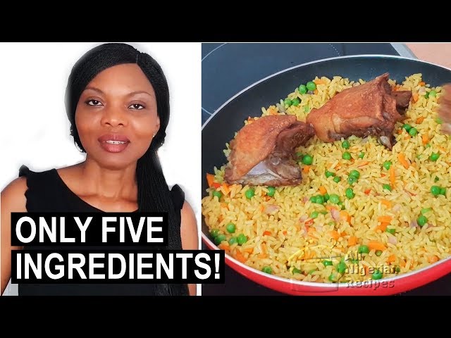 Cook with Me: 5-Ingredient Nigerian Fried Rice | All Nigerian Recipes | Flo Chinyere