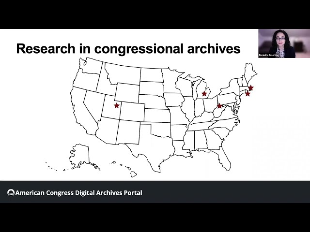 The American Congress Digital Archives Portal Project