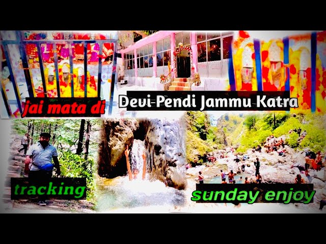 Yatra Devi Pendi //jammu//katra //sunday  full enjoy//water fall//@asvlogs2.0​⁠