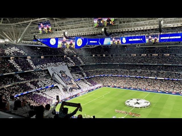 HALA MADRID Y NADA MÁS in Bernabéu • Champions League • Real Madrid (4k)