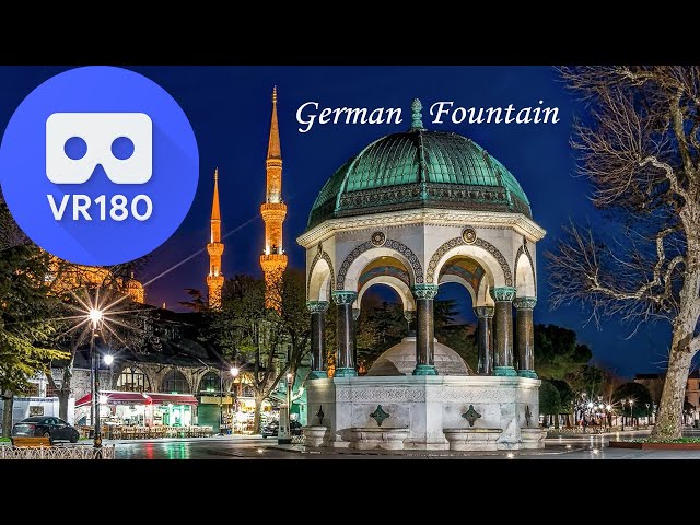 VR180 - 3D German Fountain (Alman Çeşmesi 3D VR)