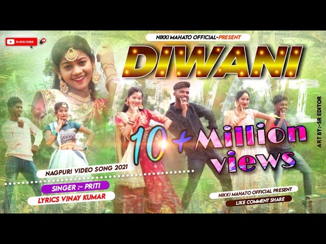 DIWANI !! निक्की महतो !! Nagpuri blockbuster !! Dance video !! Singer-priti !! Nikki Mahato