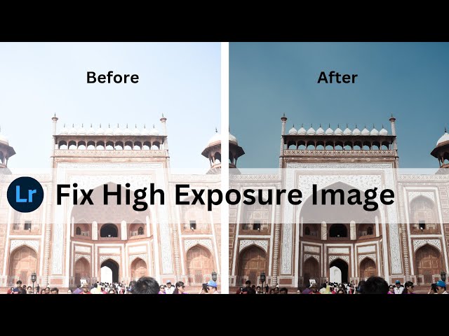 Lightroom Video Editing Tutorial | Fix high exposure pictures #Lightroom #tutorial