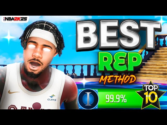 NBA2K25 - Best NEW REP Method for people with jobs!! FASTEST way to REP UP