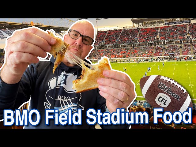 Eating Canadian Football Stadium Food 🇨🇦 All Night Long 🏈 BMO Field