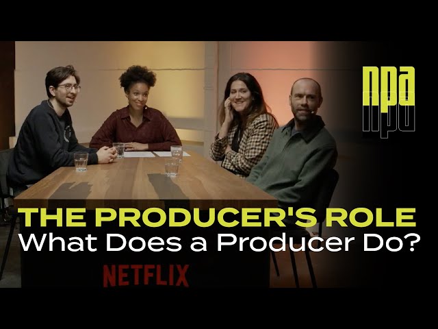 The Producer's Role - What Does a Producer Do?