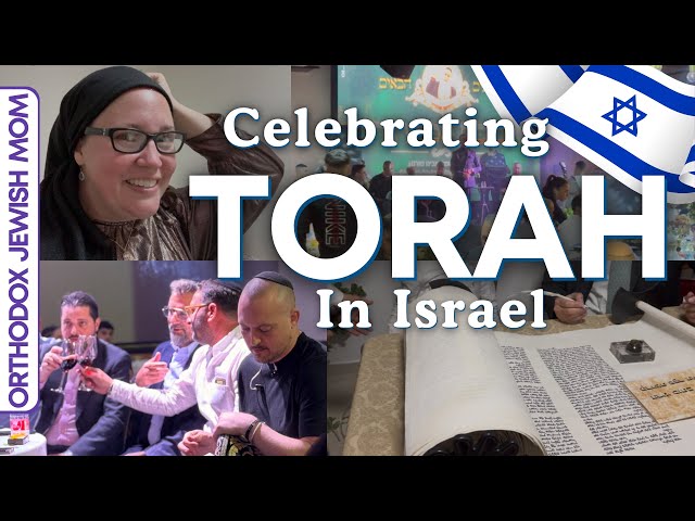 Sefer Torah Dedication in Israel 🇮🇱 | American Orthodox Jewish Mom Visits Israel (Jar of Fireflies)