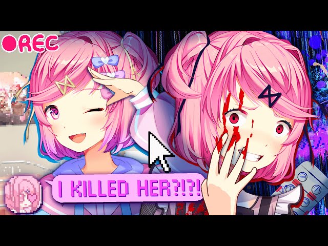 Natsuki's Streaming Overload!🎮(Interactive DDLC Animation)