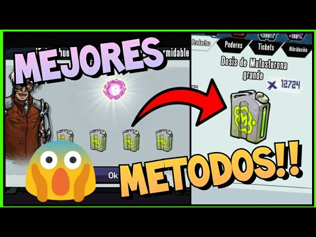 LAS MEJORES FORMAS DE OBTENER MUTOSTERONA 🐃🔥 | Mutants Genetic Gladiators - Manuellewe