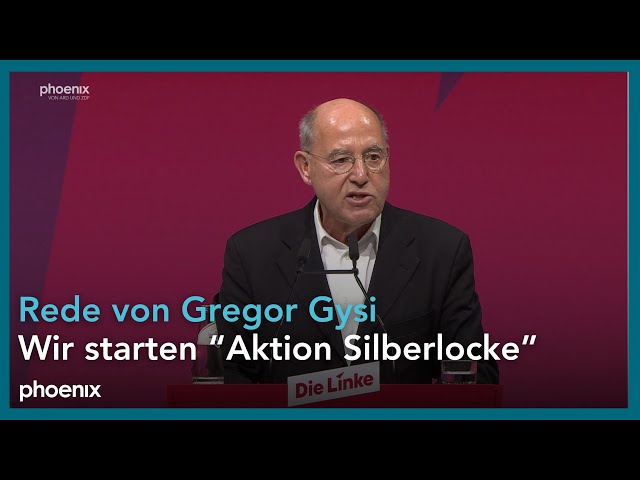 Parteitag DIE LINKE: Rede von Gregor Gysi | 19.10.24