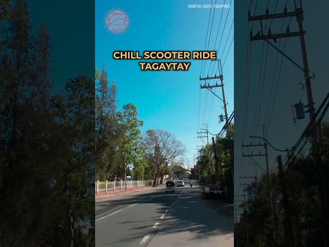 Scootering Tagaytay to People's Park in the Sky #electrickickscooter #tagaytay  #travel #viralvideo