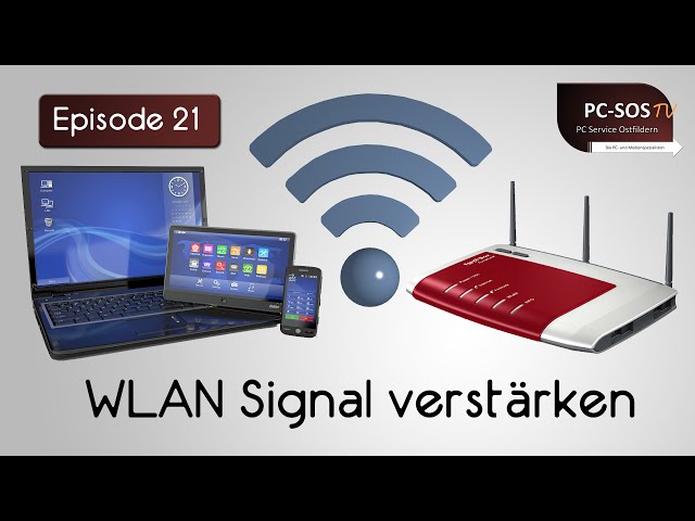 WLAN Reichweite & Leistung verbessern - PC SOS TV