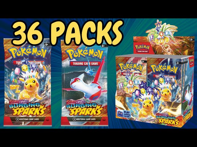 Surging Sparks Booster Box Opening!