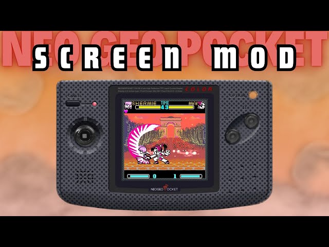 I Can FINALLY See my NeoGeo Pocket Color Screen!