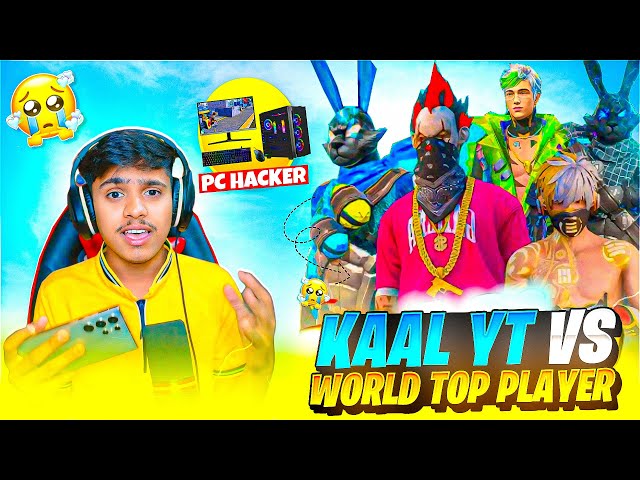 I KILLED TOP 1 GLOBAL PLAYER || TOP 1 GLOBAL PLAYER PLAYING WITH HACKER | GOJO KAAL YT