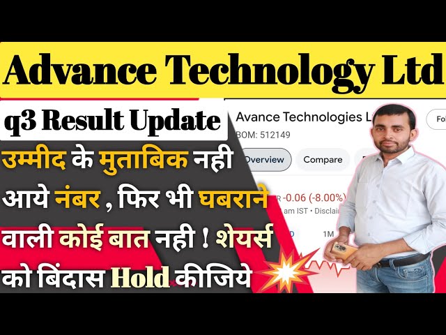 Avance technologies latest news | Avance technologies share latest news | Future of India