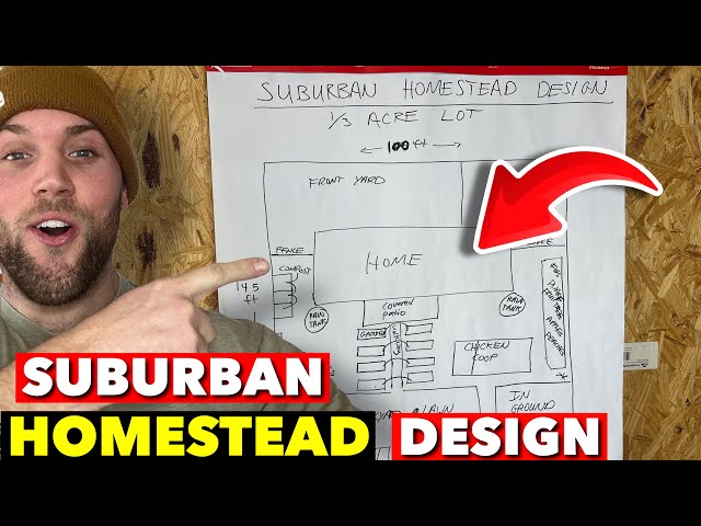 How to Design a Suburban Homestead