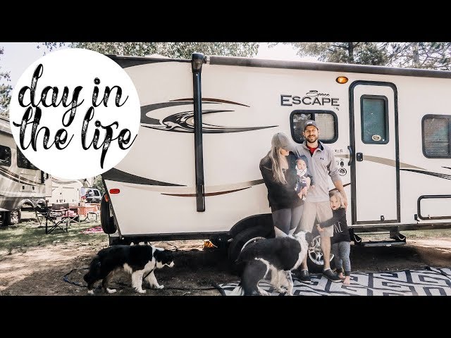 A DAY IN THE LIFE OF A MOM | CAMPING EDITION | RV LIVING