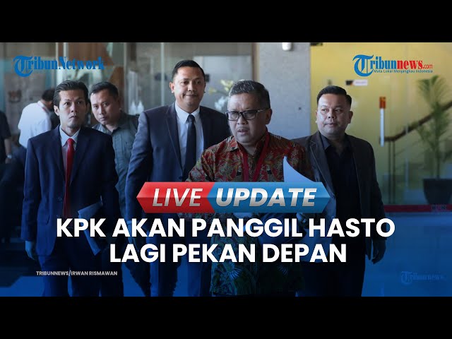 🔴LIVE UPDATE | Usai Putusan Praperadilan, KPK Akan Langsung Panggil Hasto Pekan Depan