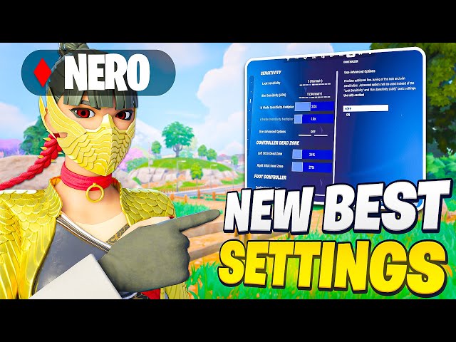 BEST Chapter 6 PC Keyboard & Mouse Settings, Sensitivity + Keybinds In Fortnite!