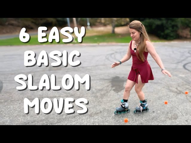 Slalom Inline Skating Basics for Beginners | Learn Fish, Snake, Crisscross & More! 🌟