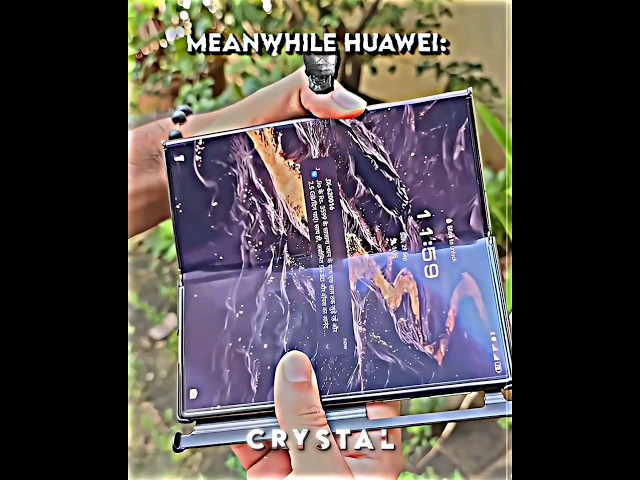 Huawei Tri-Fold 💀☠️ #blowup #samsung #foryou #fyp #100 #viralshorts