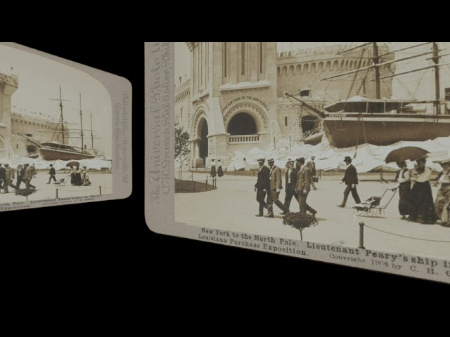 "New York to the North Pole", St Louis 1904 World's Fair (VR 3D still-image)