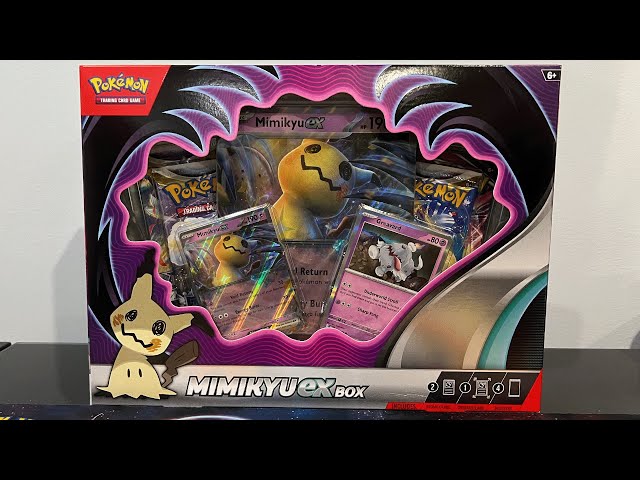 Mimikyu ex Box Unboxing | Pokémon Scarlet & Violet TCG