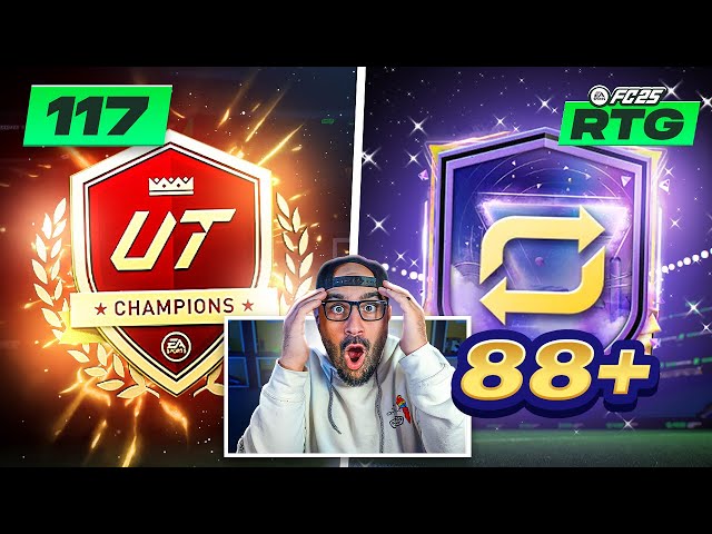 MY BEST FUT CHAMPS EVER & 88+ FUTURE STAR PACK!! FC 25 ULTIMATE TEAM