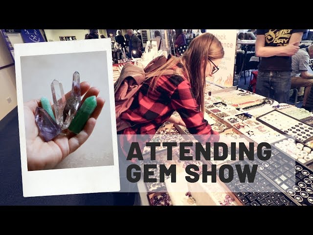 HOW TO ATTEND A GEM SHOW. How to prepare for the gem show and buy gems and crystals