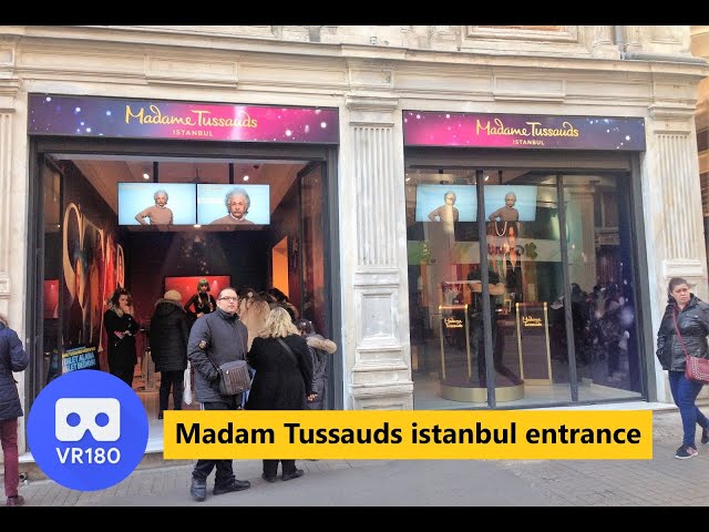 Vr180 3D Madam Tussauds Enterance / istanbul - Turkey