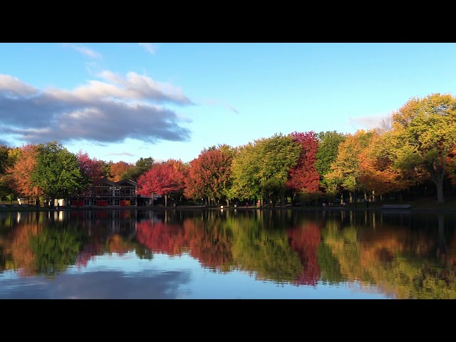 2:25 minutes of acoustic guitar solo - Autumn Lake Ambience Divine Music Melody