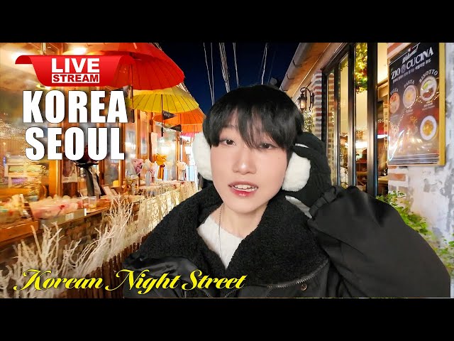 Live Seoul Korea 🇰🇷 2025 Happy New Year Festival Seoul Jongno Street Walking Tour ソウルライブ 서울라이브