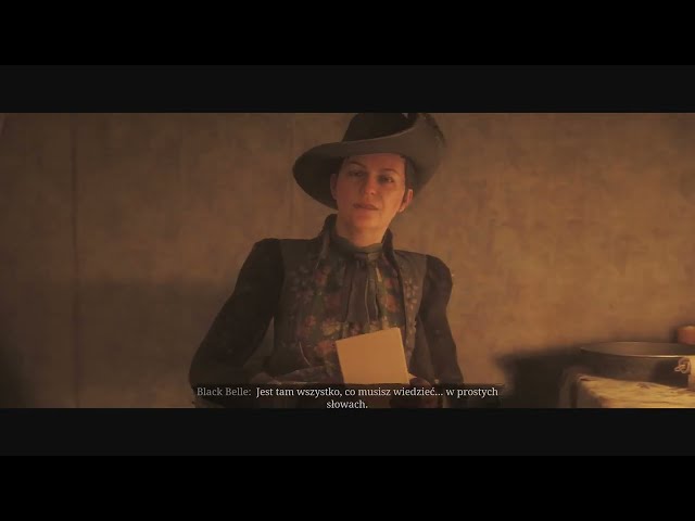 Red Dead Online: Black Belle • Przechwycenie | PS5 4K HDR 🇵🇱