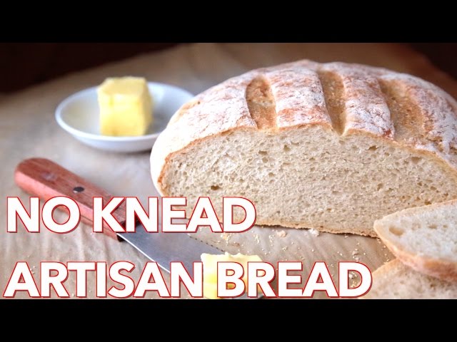 Easy No-Knead Artisan Bread Recipe