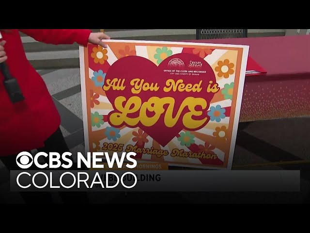 CBS News Colorado's Michelle Griego guest officiant for Denver's annual Marriage Marathon