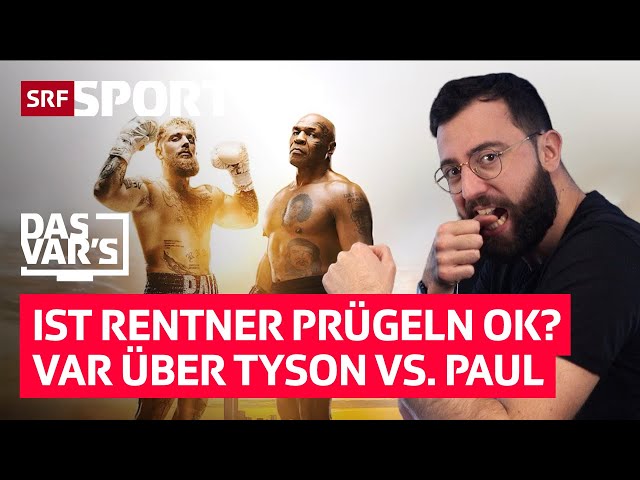 Sven Ivanić über Tyson vs. Paul: Rentner verprügeln ist nicht ok. «Das VAR’s» Folge 60 | SRF Sport